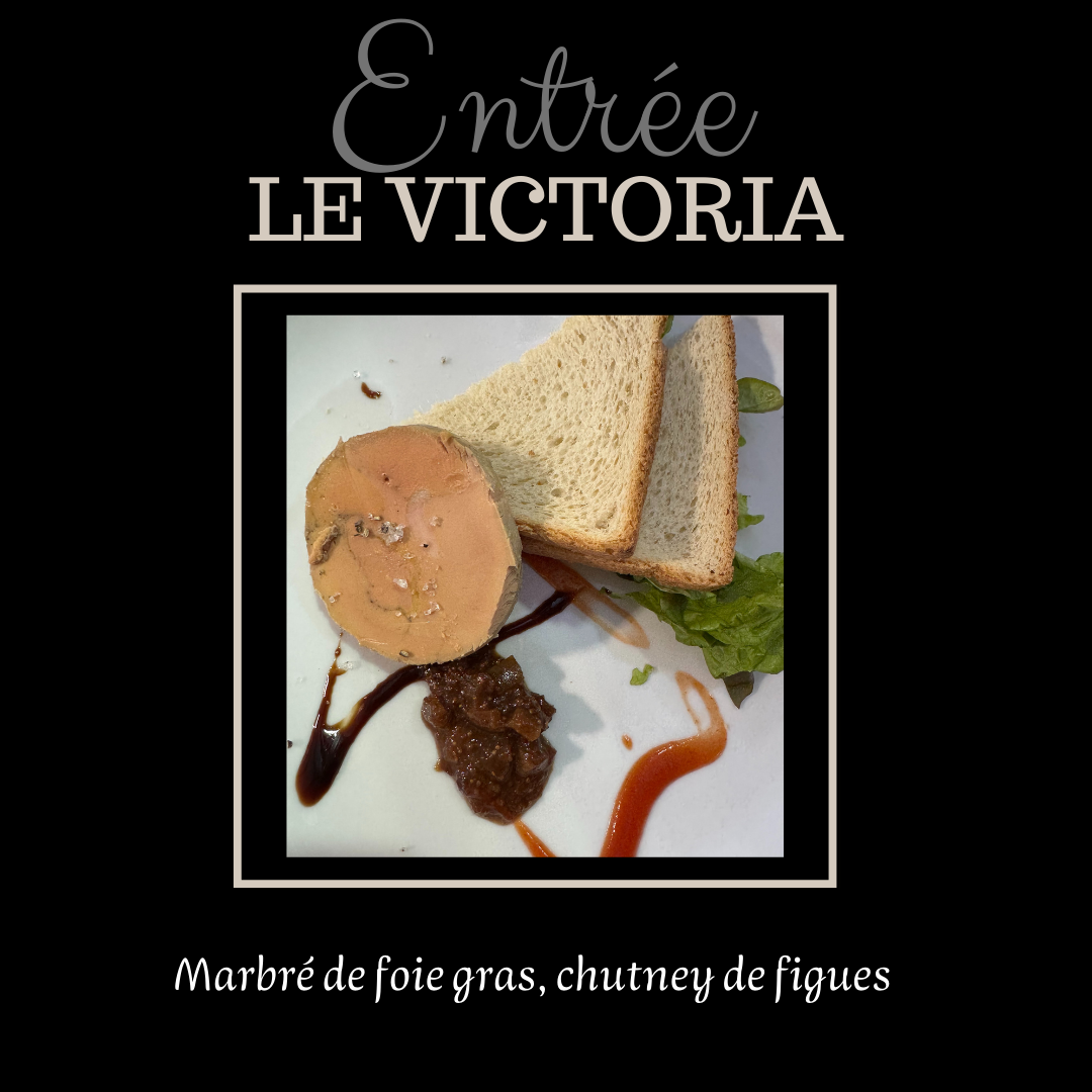 Marbré de foie gras chutney de figues