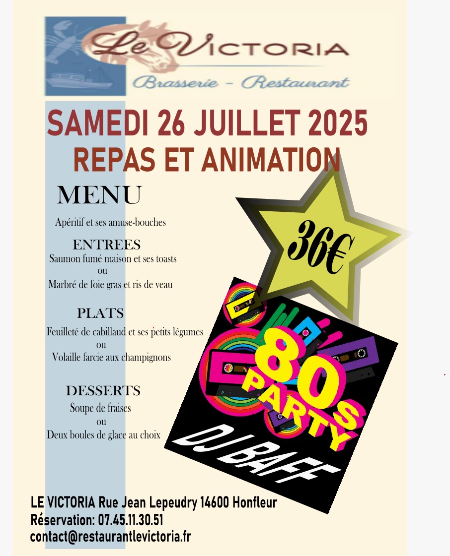 Repas et animation